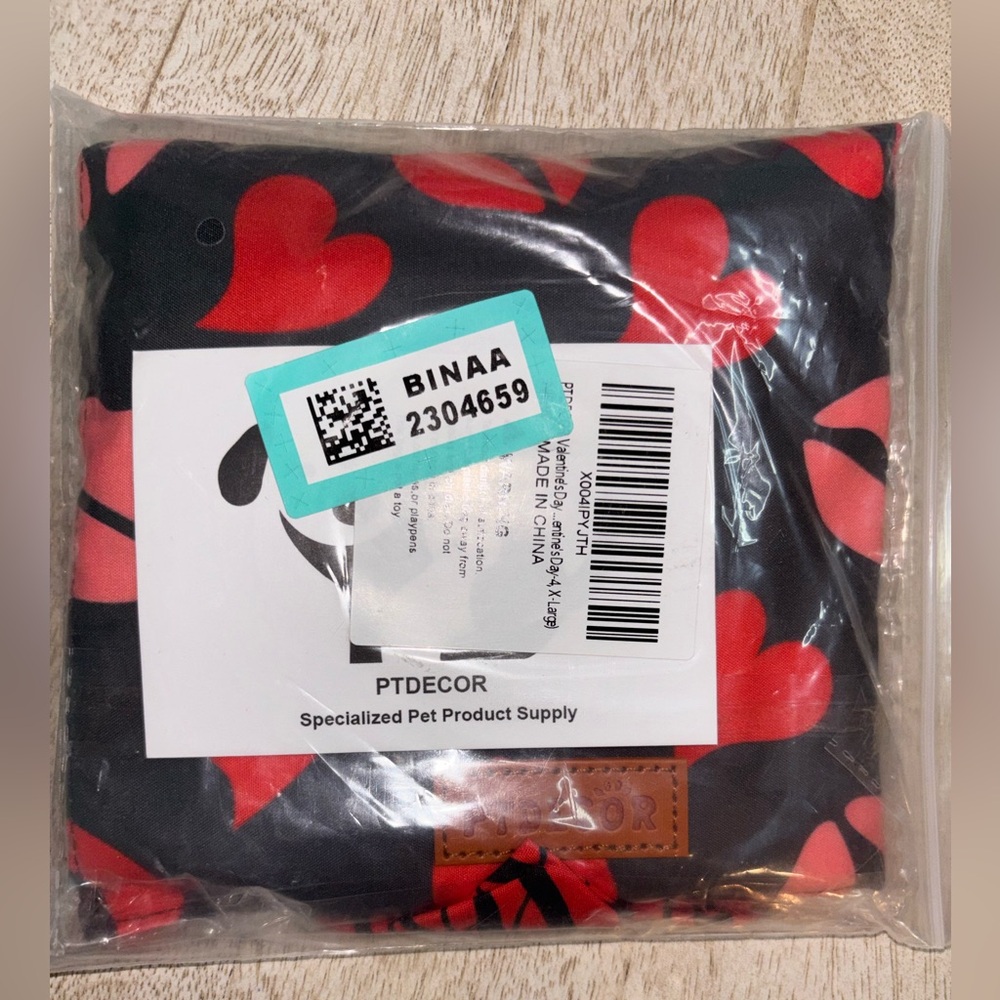 PTDECOR Print 2 pk Pet Bandanas